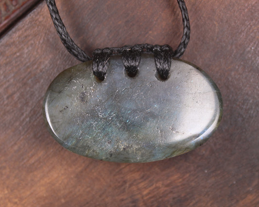 Breastplate or Shield carved from Labradorite 