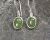 Roimata or Teardrop earrings carved from Hapopo Pounamu - NZ Greenstone
