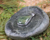 Sterling Silver Greenstone Pendant carved from Flower Jade Pounamu - NZ Greenstone