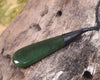 Kawakawa Pounamu Roimata Pendant - NZ Greenstone