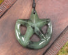 Whetumarama or Ratana Star Symbol carved from Hapopo Pounamu - New Zealand Greenstone