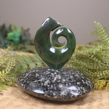 Matau Sculpture carved from Pounamu