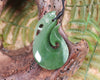 Manaia carved from Hapopo Pounamu - NZ Greenstone