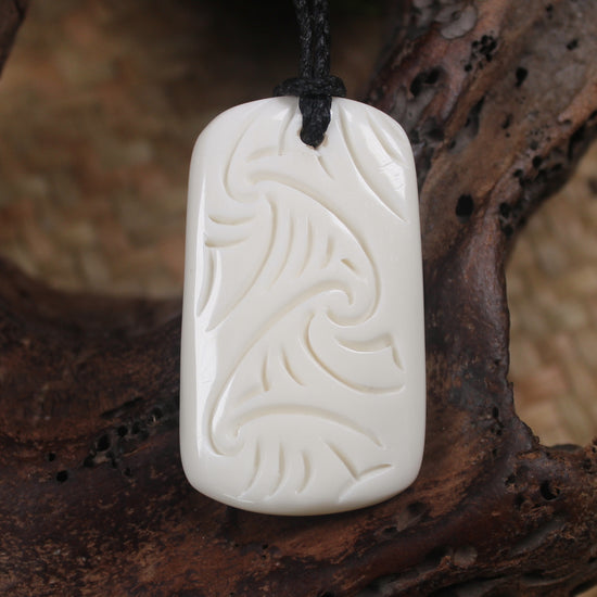 Toki or Adze carved from Beef Bone
