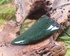 Taniwha Tooth or Niho carved from Kawakawa Pounamu - NZ Greenstone