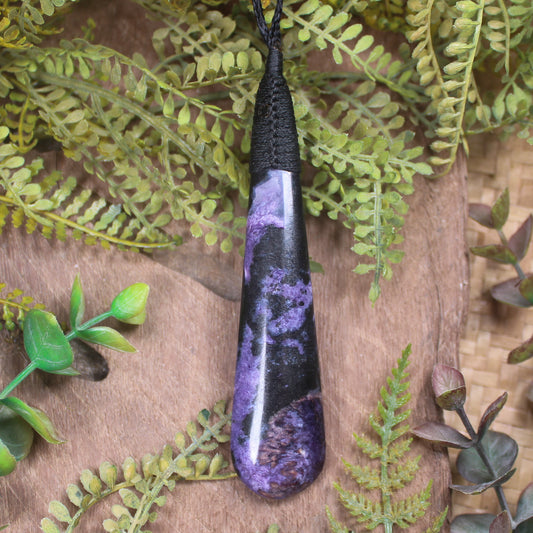 Charoite Roimata Pendant 