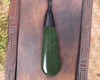 Kawakawa Pounamu Roimata Pendant - NZ Greenstone