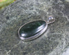 Kawakawa Pounamu pendant set in Sterling Silver - NZ Greenstone