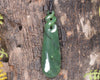 Hapopo Pounamu Roimata Pendant - NZ Greenstone