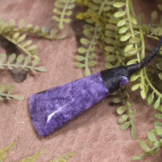 Charoite Toki Pendant 