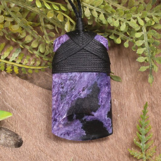 Charoite Toki Pendant 