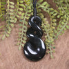 Twist carved from Kawakawa Pounamu - NZ Greenstone