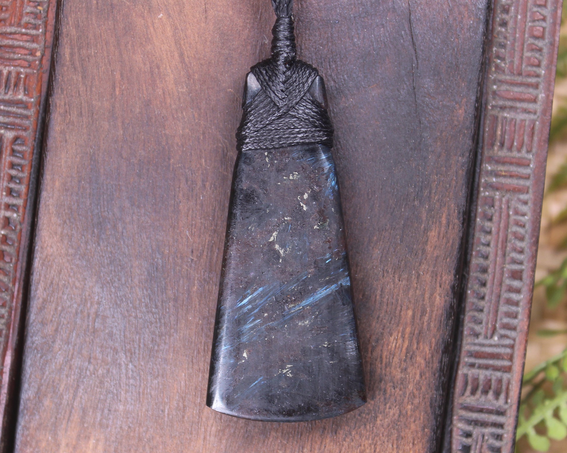 Astrophyllite Toki Pendant