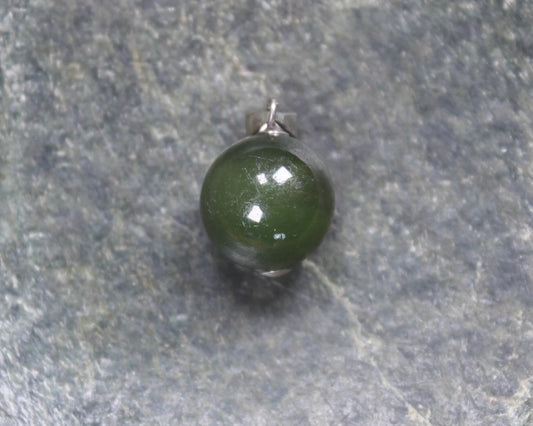 Bead Pounamu necklace - NZ Greenstone