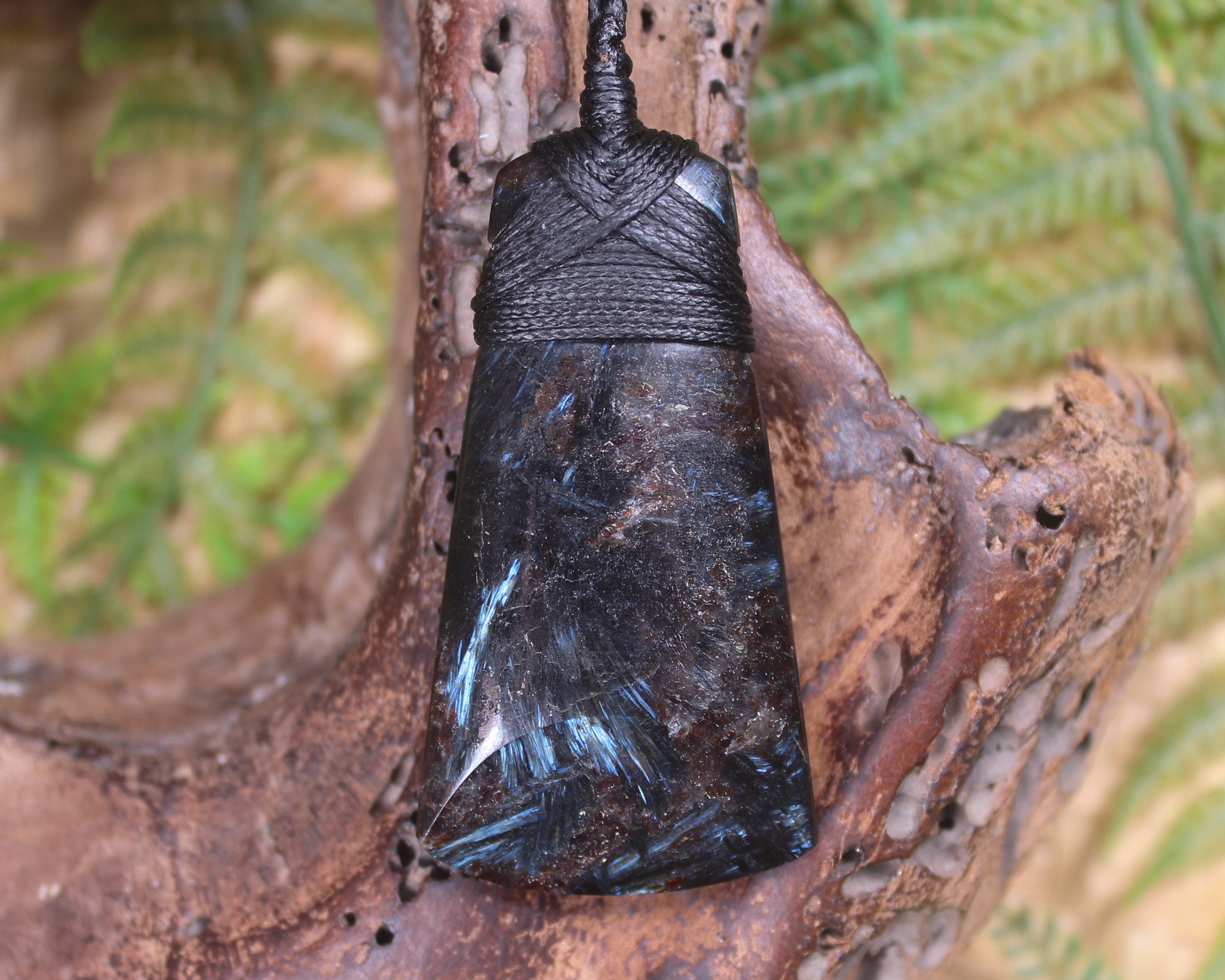 Astrophyllite Toki Pendant