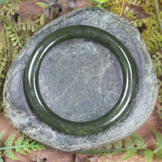 Rimu Pounamu Bangle
