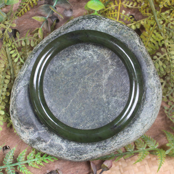 Rimu Pounamu Bangle