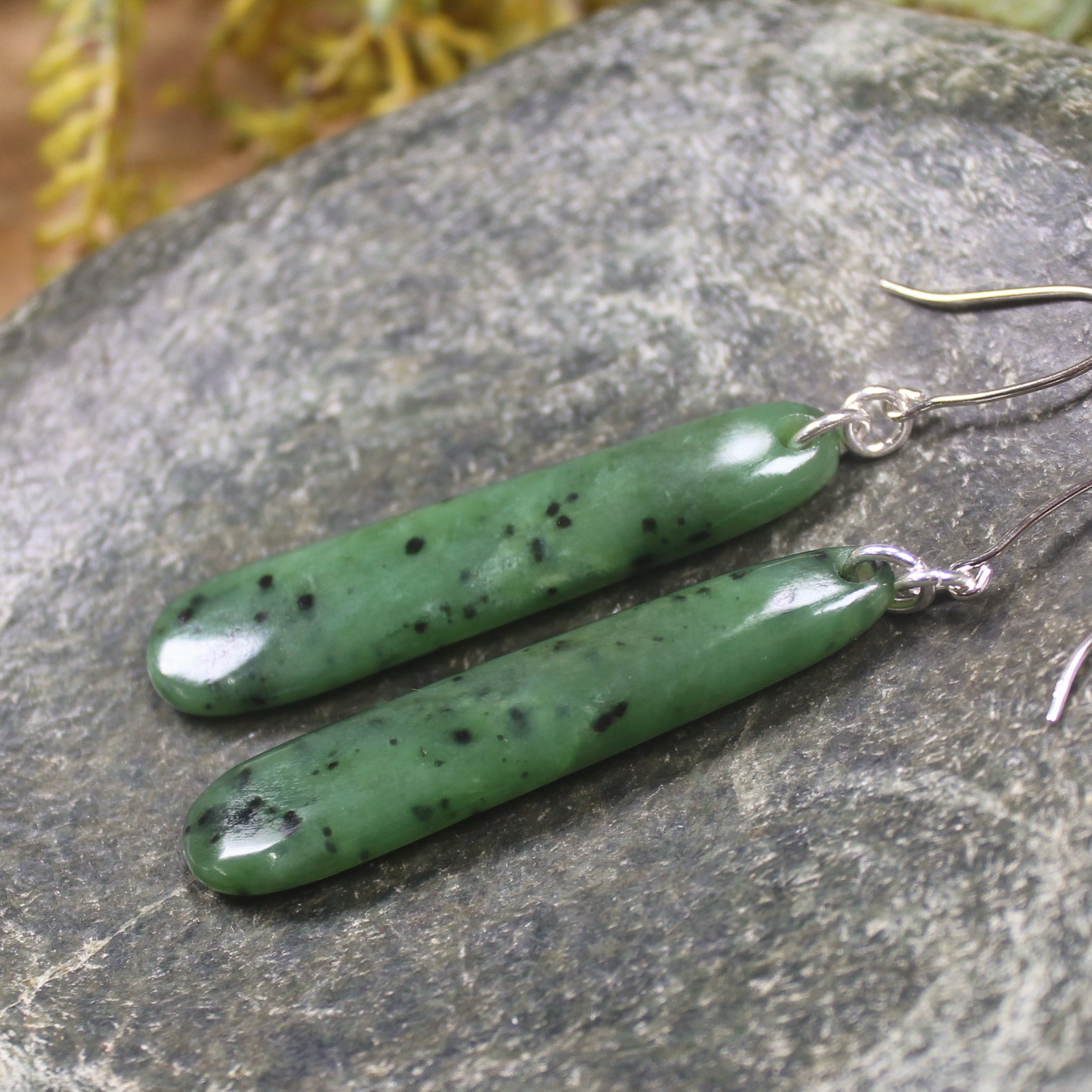 Hapopo Pounamu Earrings