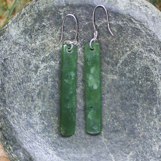 Hapopo Pounamu Earrings