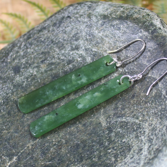 Hapopo Pounamu Earrings