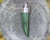 Taniwha Tooth or Niho carved from Hapopo Pounamu - NZ Greenstone
