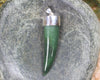 Taniwha Tooth or Niho carved from Hapopo Pounamu - NZ Greenstone
