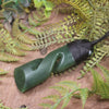 Hapopo Pounamu Toki twist pendant - NZ Greenstone