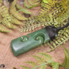 Hapopo Pounamu Toki with Koru - NZ Greenstone