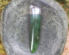 Taniwha Tooth or Niho carved from Hapopo Pounamu - NZ Greenstone