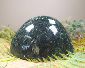 Freeform Serpentine Pounamu Sculpture - NZ Greenstone