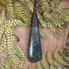 Kawakawa Pounamu Roimata Pendant - NZ Greenstone