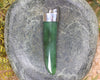 Taniwha Tooth or Niho carved from Hapopo Pounamu - NZ Greenstone