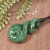 Hapopo Pounamu Twist- NZ Greenstone