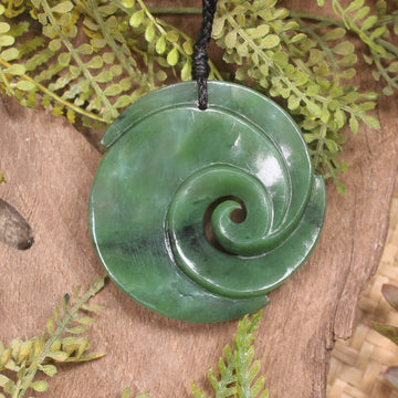 Hapopo Pounamu Koru - NZ Greenstone