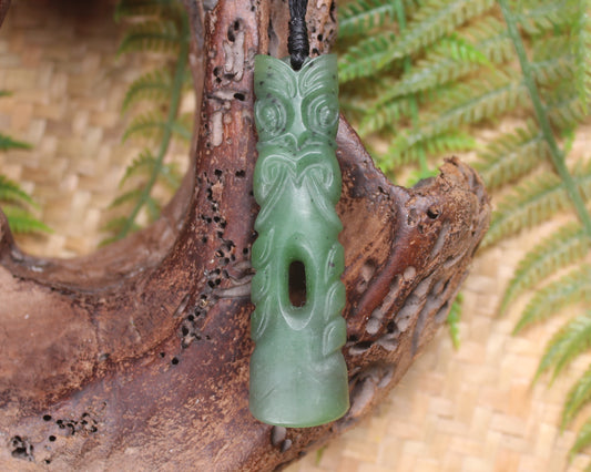Hapopo Pounamu Tekoteko Pendant