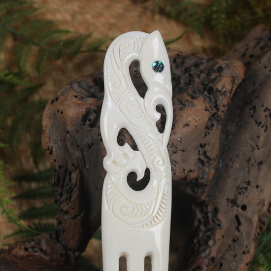 Bone Heru with Manaia 