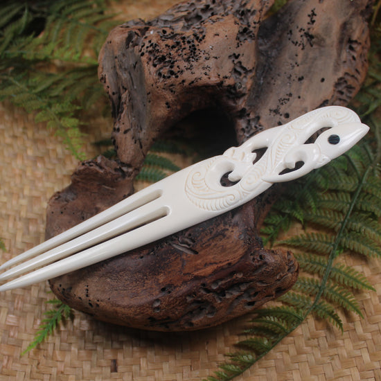 Bone Heru with Manaia 