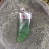 Taniwha Tooth or Niho carved from Hapopo Pounamu - NZ Greenstone