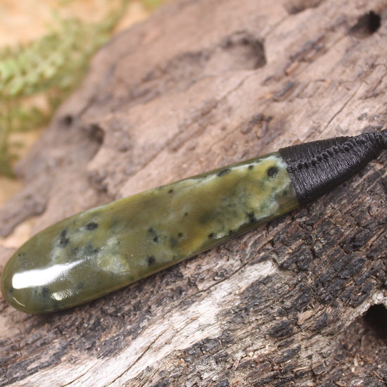 Rimu Pounamu Roimata Pendant - NZ Greenstone