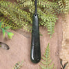 NZ Greenstone Medium Roimata Pendant (BX324) Rimu Pounamu