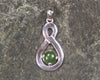 Hapopo Pounamu pendant set in Sterling Silver - NZ Greenstone
