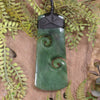 Toki with Koru pounamu pendant - NZ Greenstone