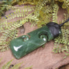 Toki with Koru pounamu pendant - NZ Greenstone