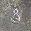 Hapopo Pounamu pendant set in Sterling Silver - NZ Greenstone