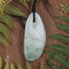 Roimata or Teardop carved from Inanga Pounamu - NZ Greenstone