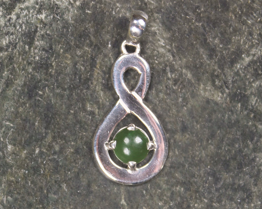 Pendant carved from Hapopo Pounamu - NZ Greenstone