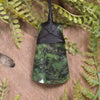 Douglas Creek Pounamu carved into a Toki Pendant - NZ Greenstone