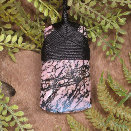 NZ Rhodonite Medium Toki Pendant
