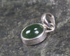 Kawakawa Pounamu pendant set in Sterling Silver - NZ Greenstone