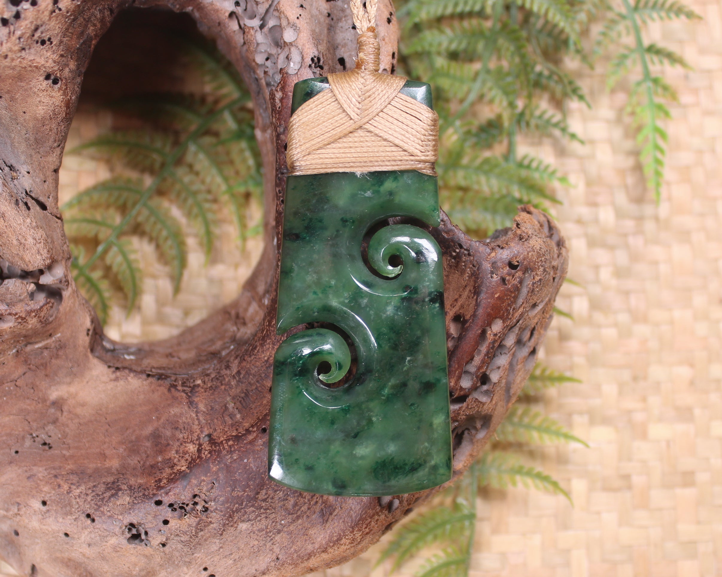 Toki with Koru pendant